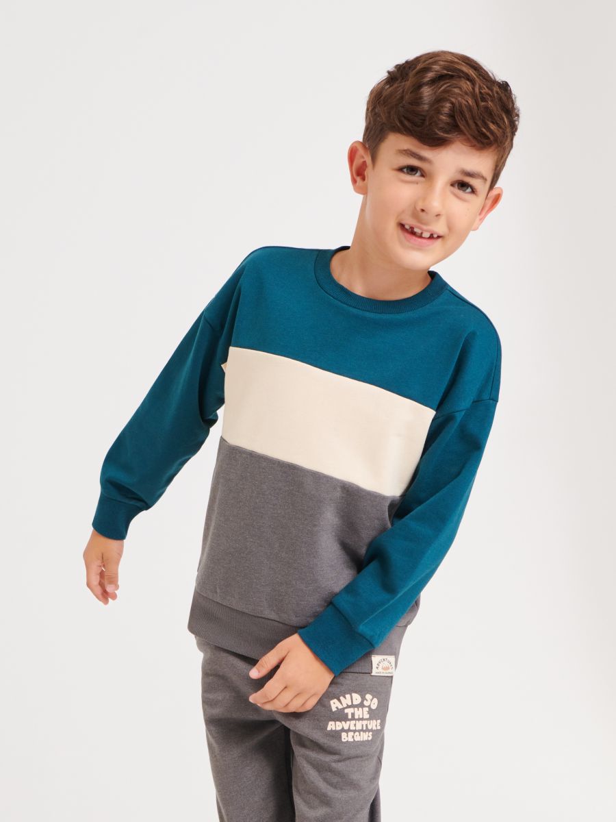 Bluza Kolor niebieski  7233Y-95X