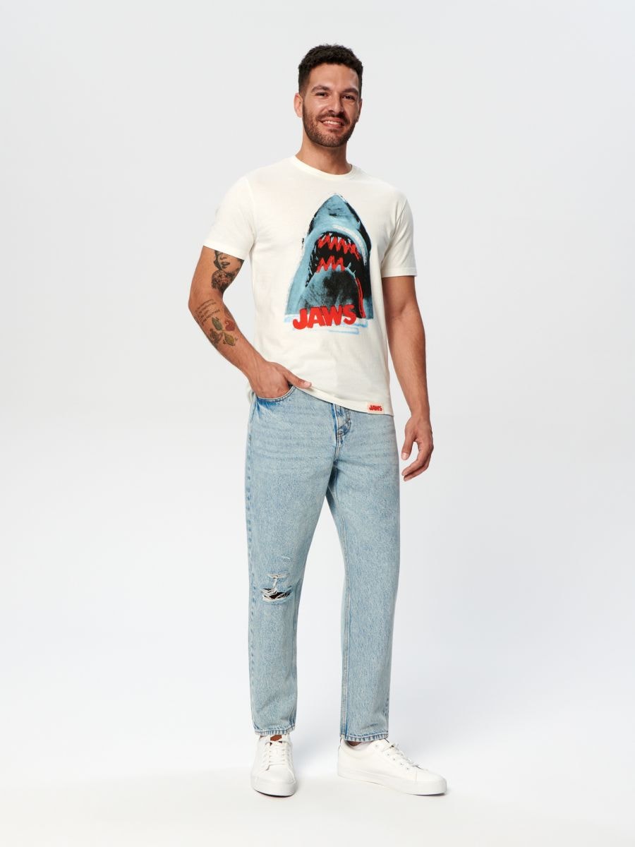 Jeansy relaxed Kolor niebieski  5332F-50J