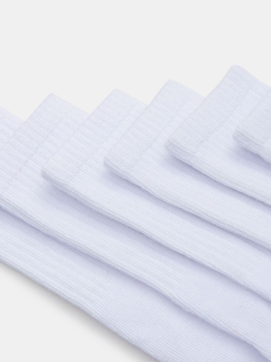 Skarpetki 3 pack Kolor biały  7640P-00X