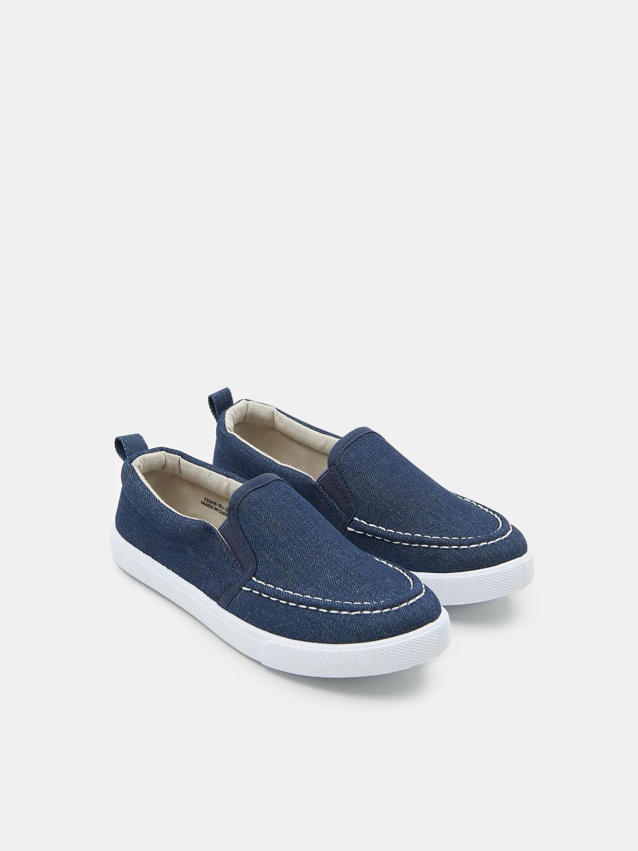 Tenisówki slip on Kolor granatowy  7524R-59J