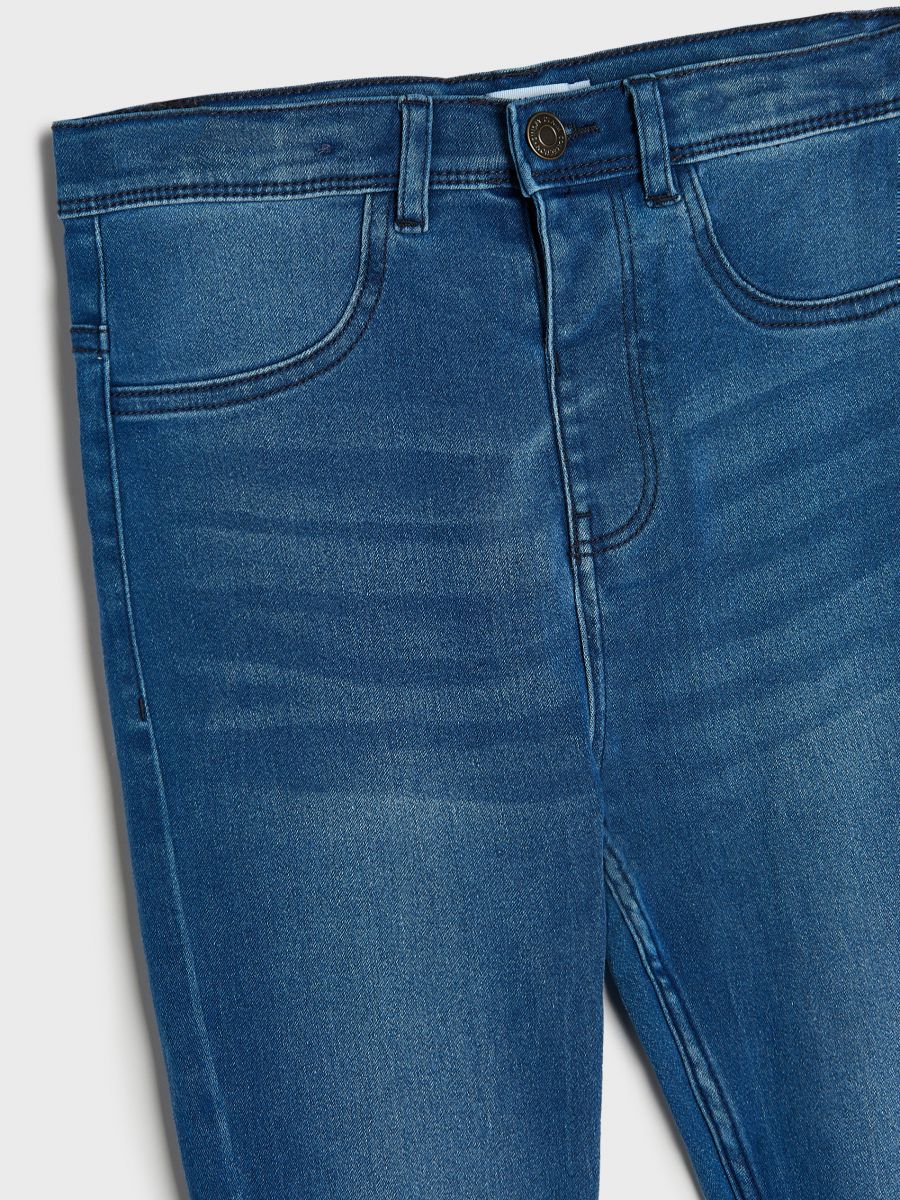 Jeansy skinny Kolor granatowy  2572O-59J