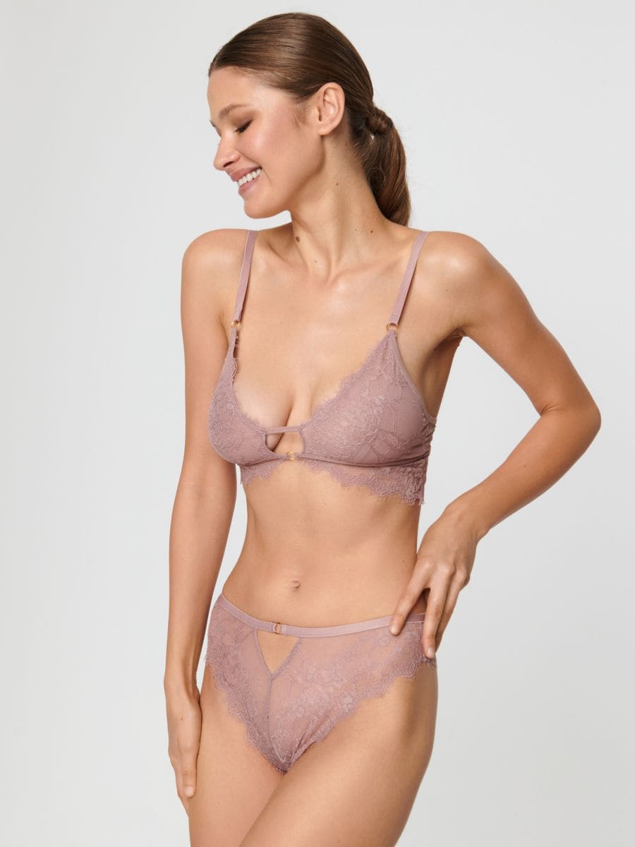 Biustonosz braletka Kolor fioletowy  5786U-34X
