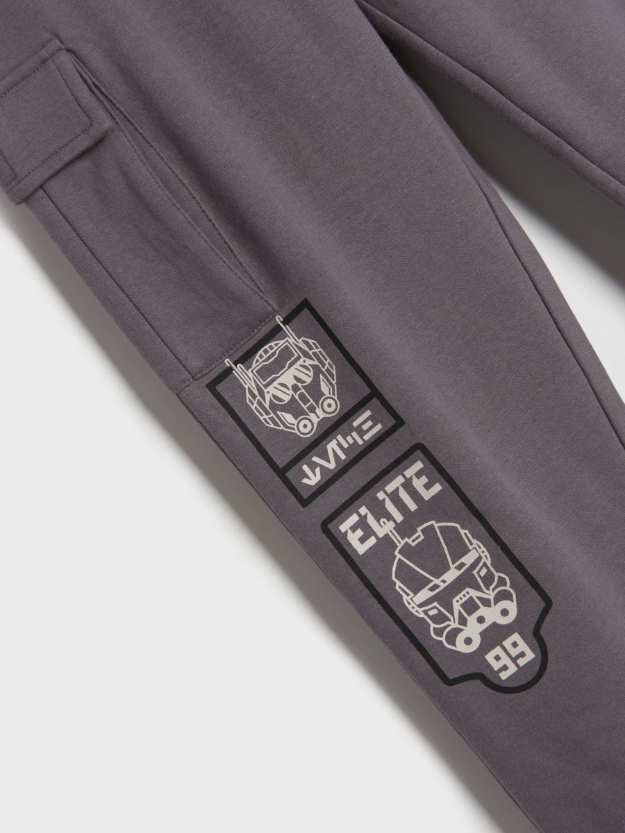 Spodnie dresowe jogger Star Wars Kolor szary  5932X-86X