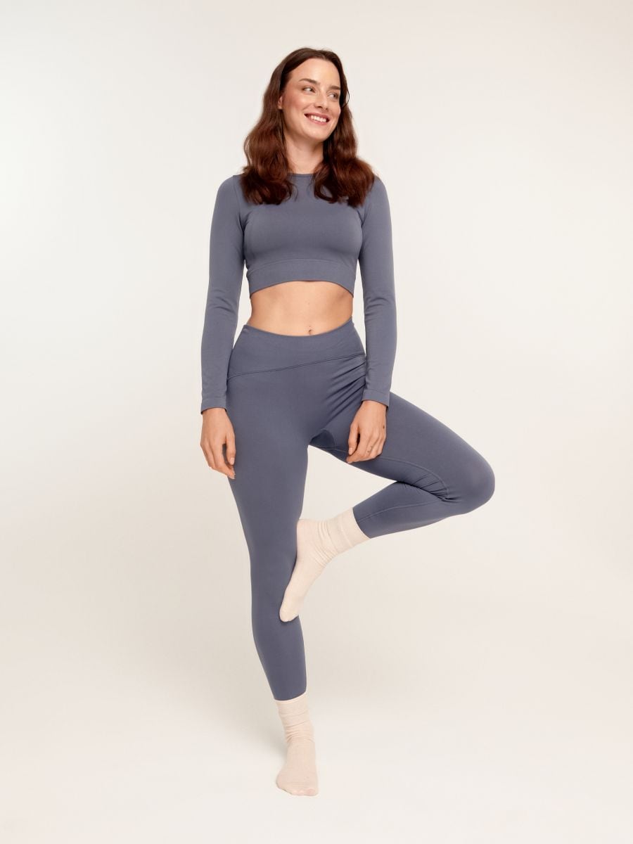 Legginsy Kolor szary  4488X-86X