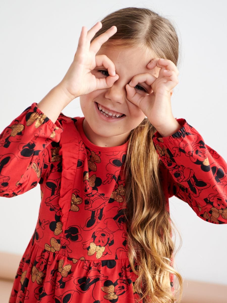 Sukienka Myszka Minnie Kolor czerwony  8488Q-33X