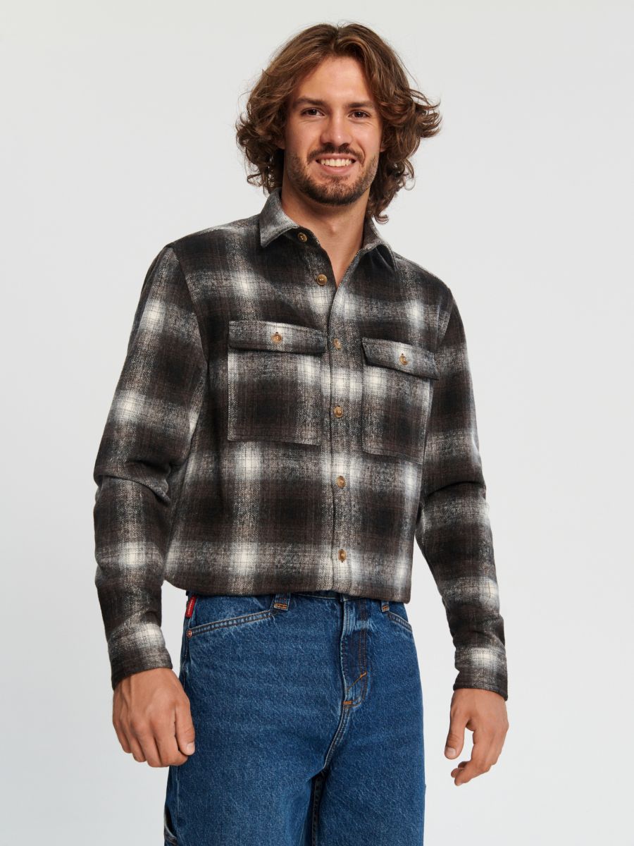 Jeansy loose Kolor niebieski  1593O-55J