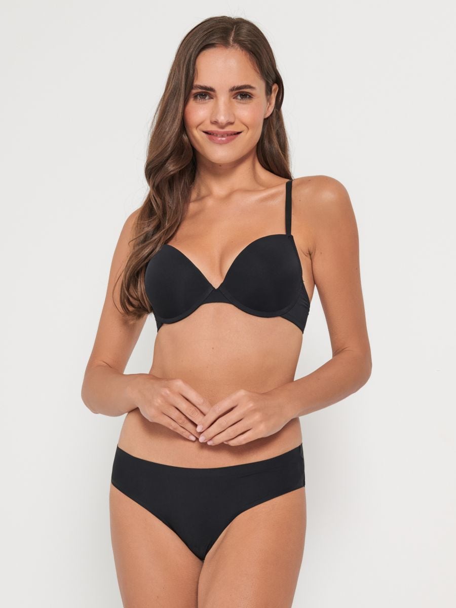 Biustonosz push-up Kolor czarny  5723U-99X