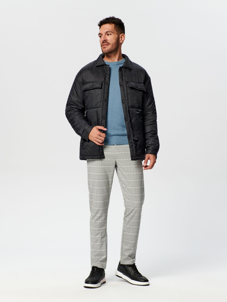 Kurtka puffer Kolor czarny  9634I-99X