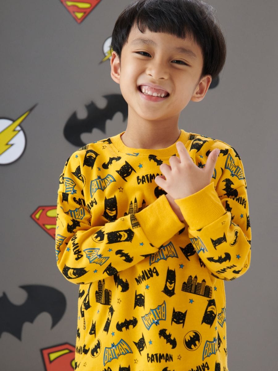 Komplet dresowy Batman Kolor żółty  4615O-18X
