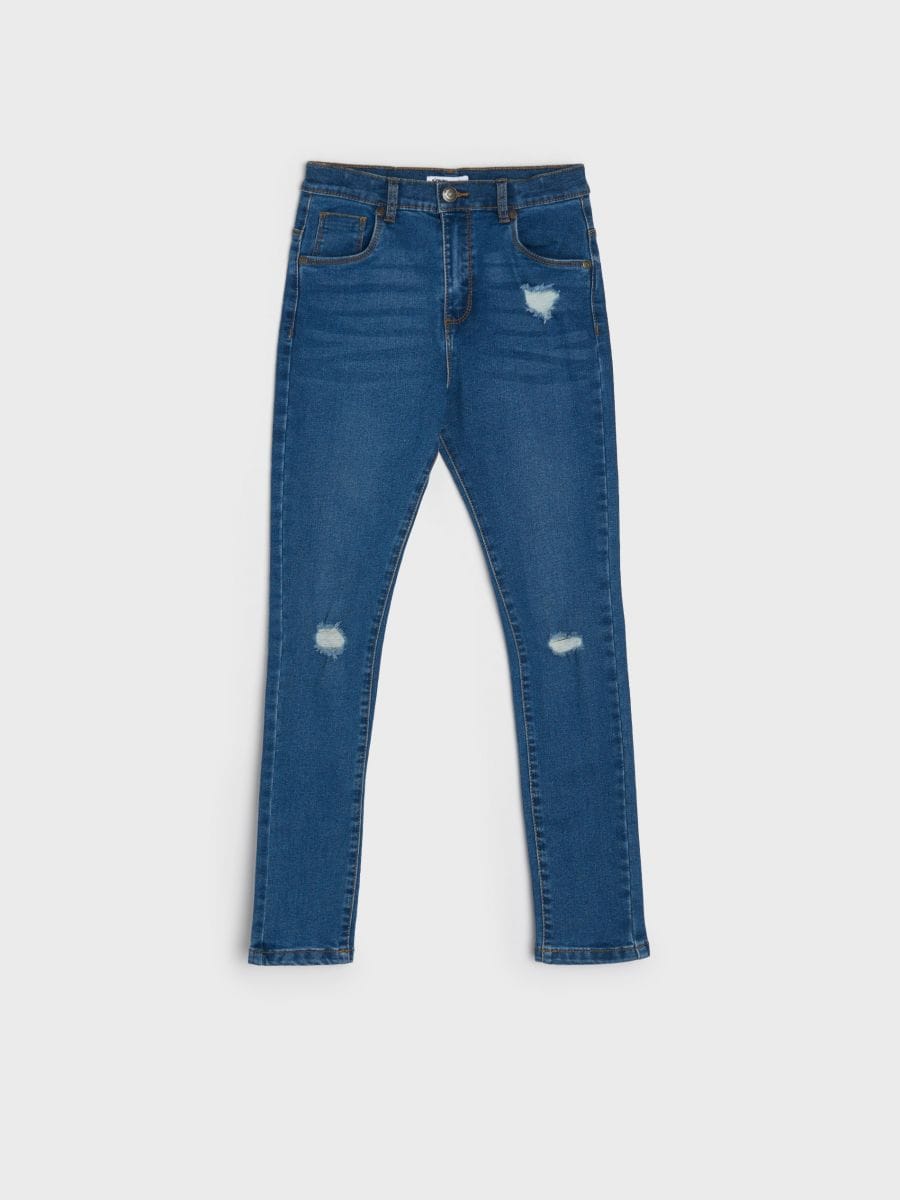 Jeansy slim Kolor niebieski  2573O-55J