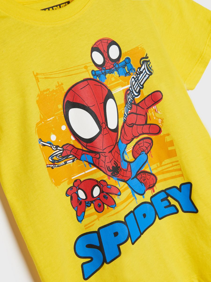 Koszulka Spiderman Kolor żółty  ZP406-11X