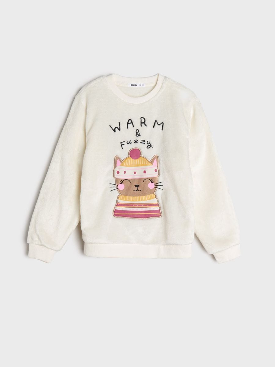 Bluza Kolor kremowy  7277Y-01X