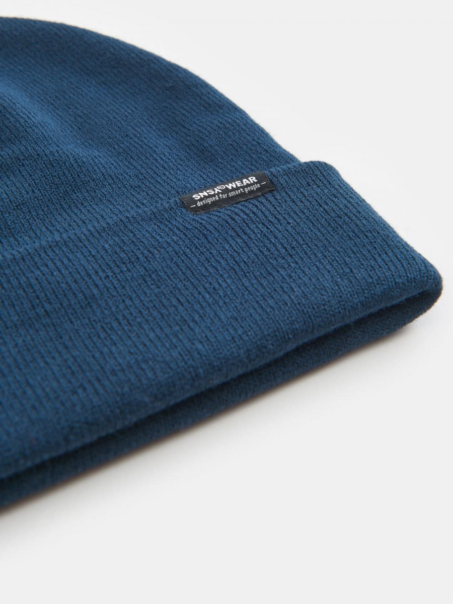 Czapka beanie Kolor granatowy  4323A-59X