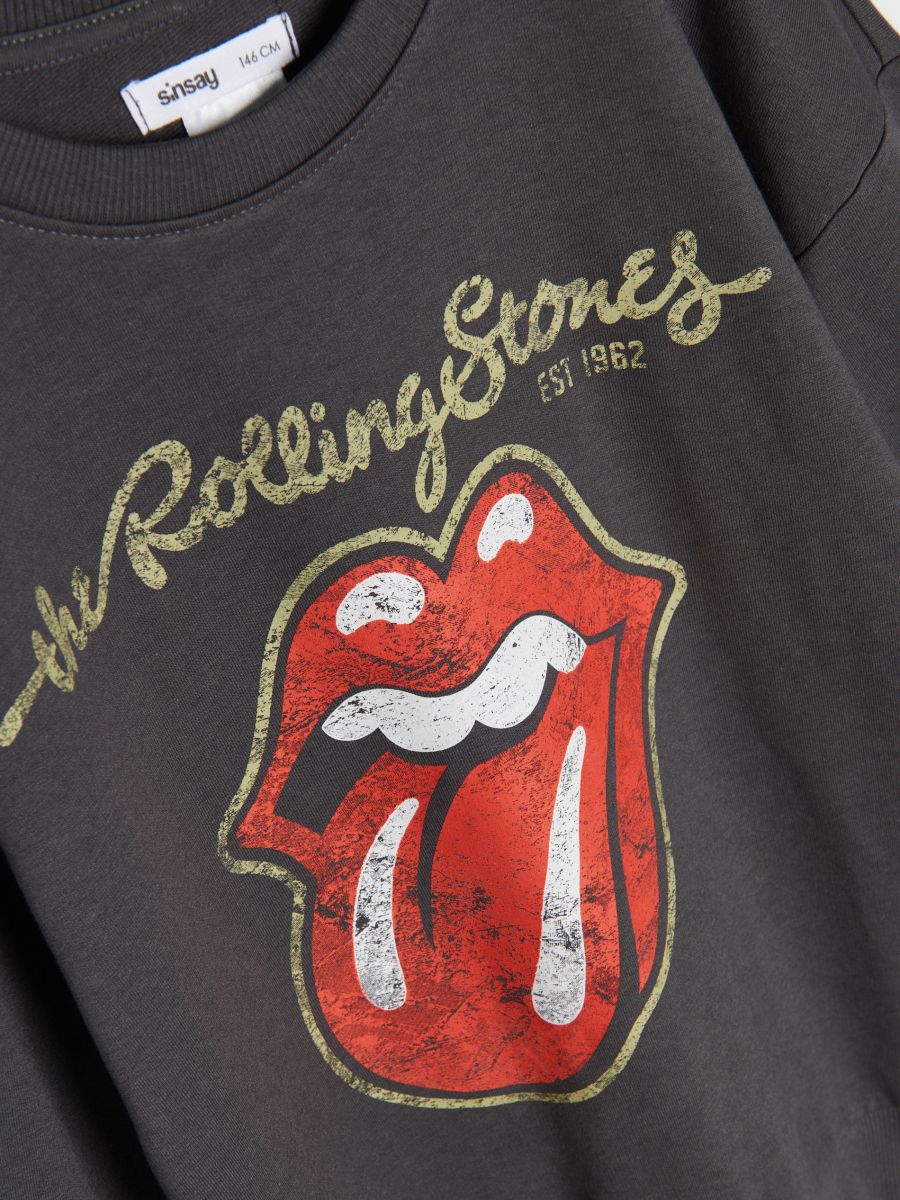 Bluza The Roling Stones Kolor szary  4640R-86X