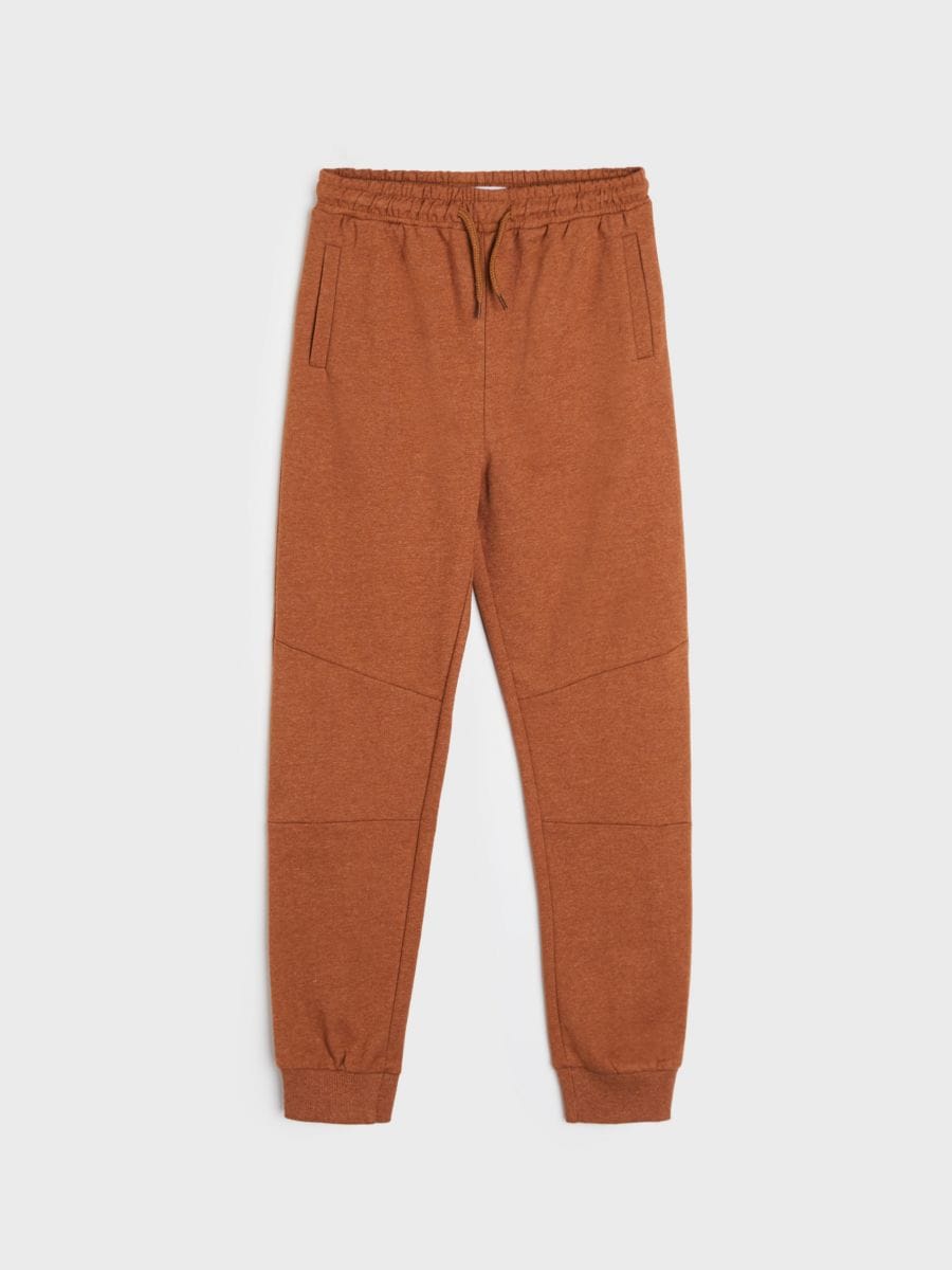 Spodnie dresowe jogger Kolor brązowy  8655M-88X