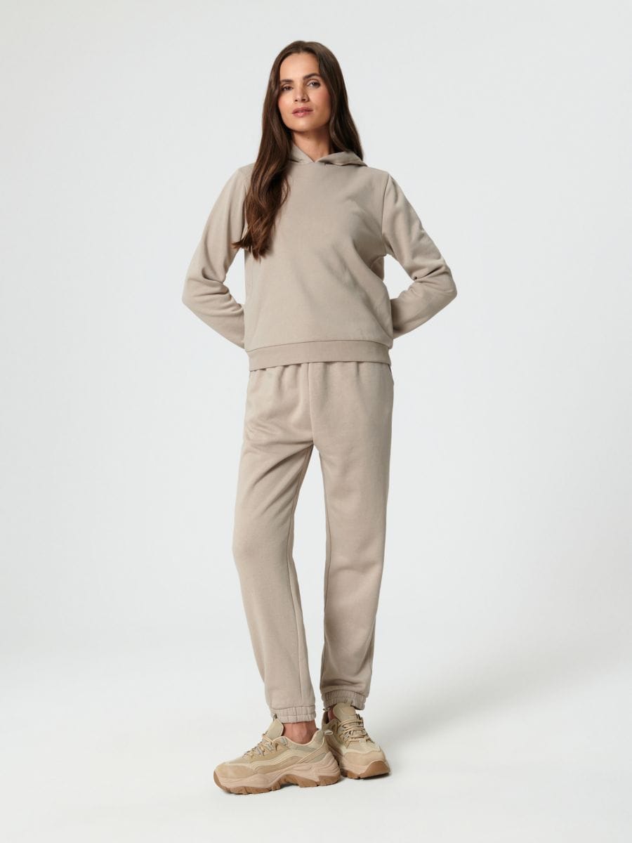 Bluza z kapturem Kolor beżowy  2301B-08X