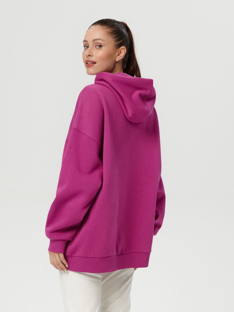 Bluza z kapturem Kolor fioletowy  6523F-44X