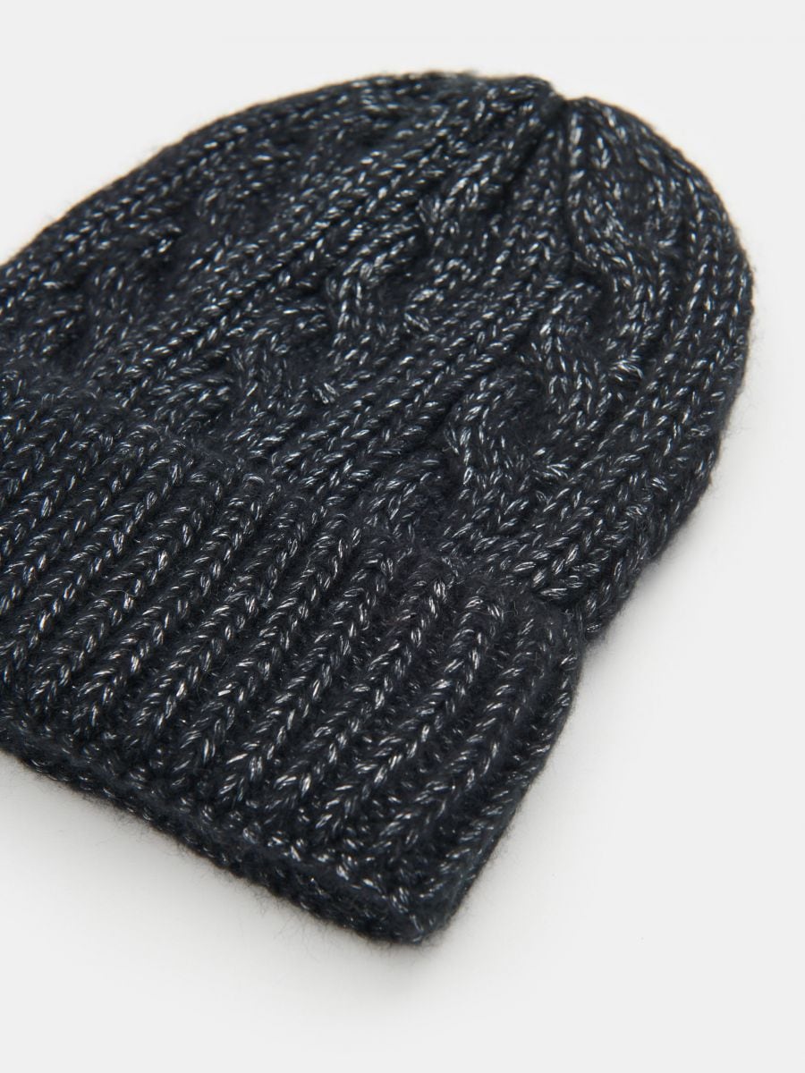 Czapka beanie Kolor czarny  1353X-99X
