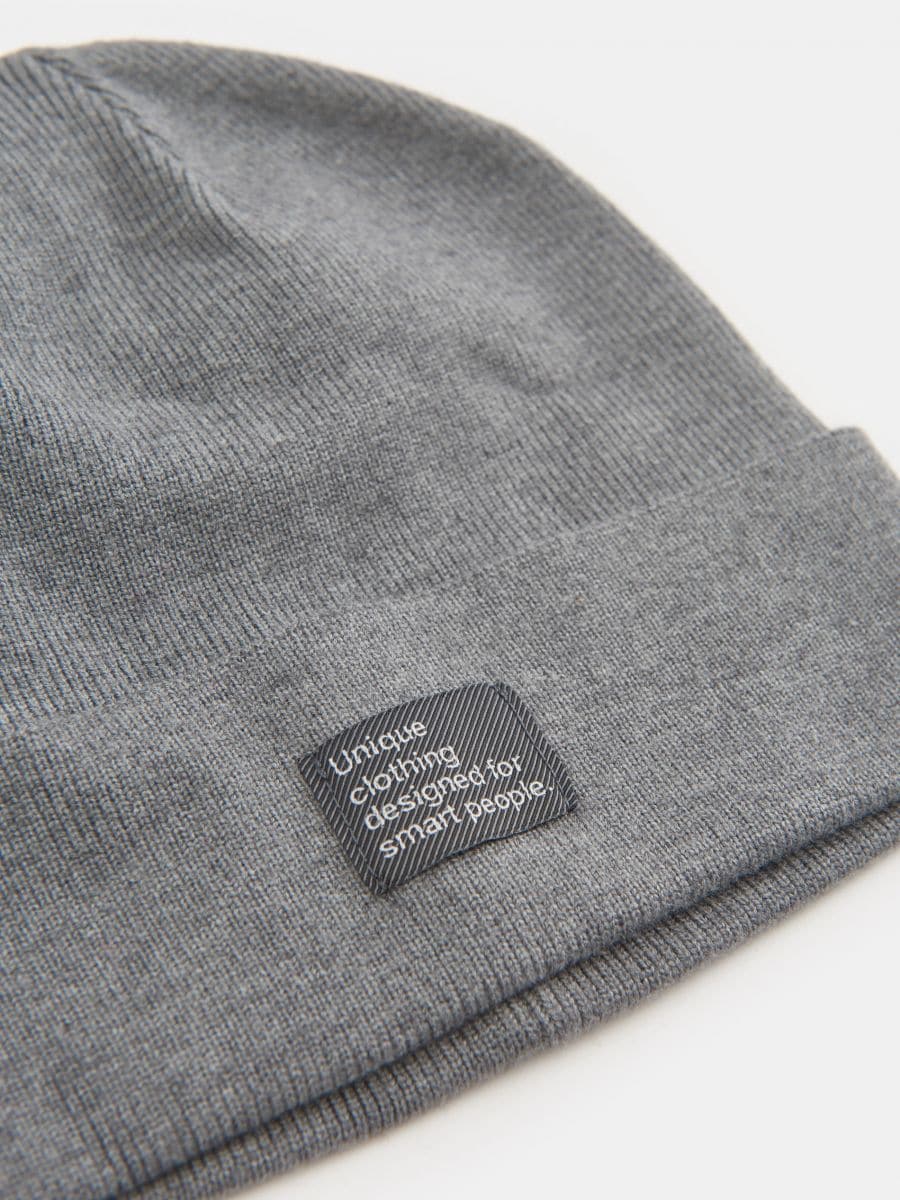 Czapka beanie Kolor czarny  4326A-99M