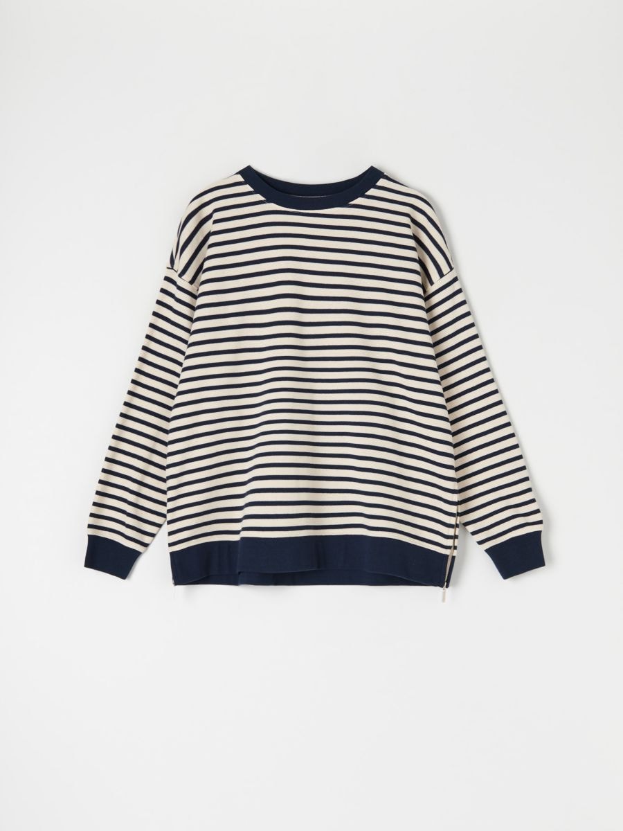 Bluza w paski MAMA Kolor wielobarwny  6522F-MLC
