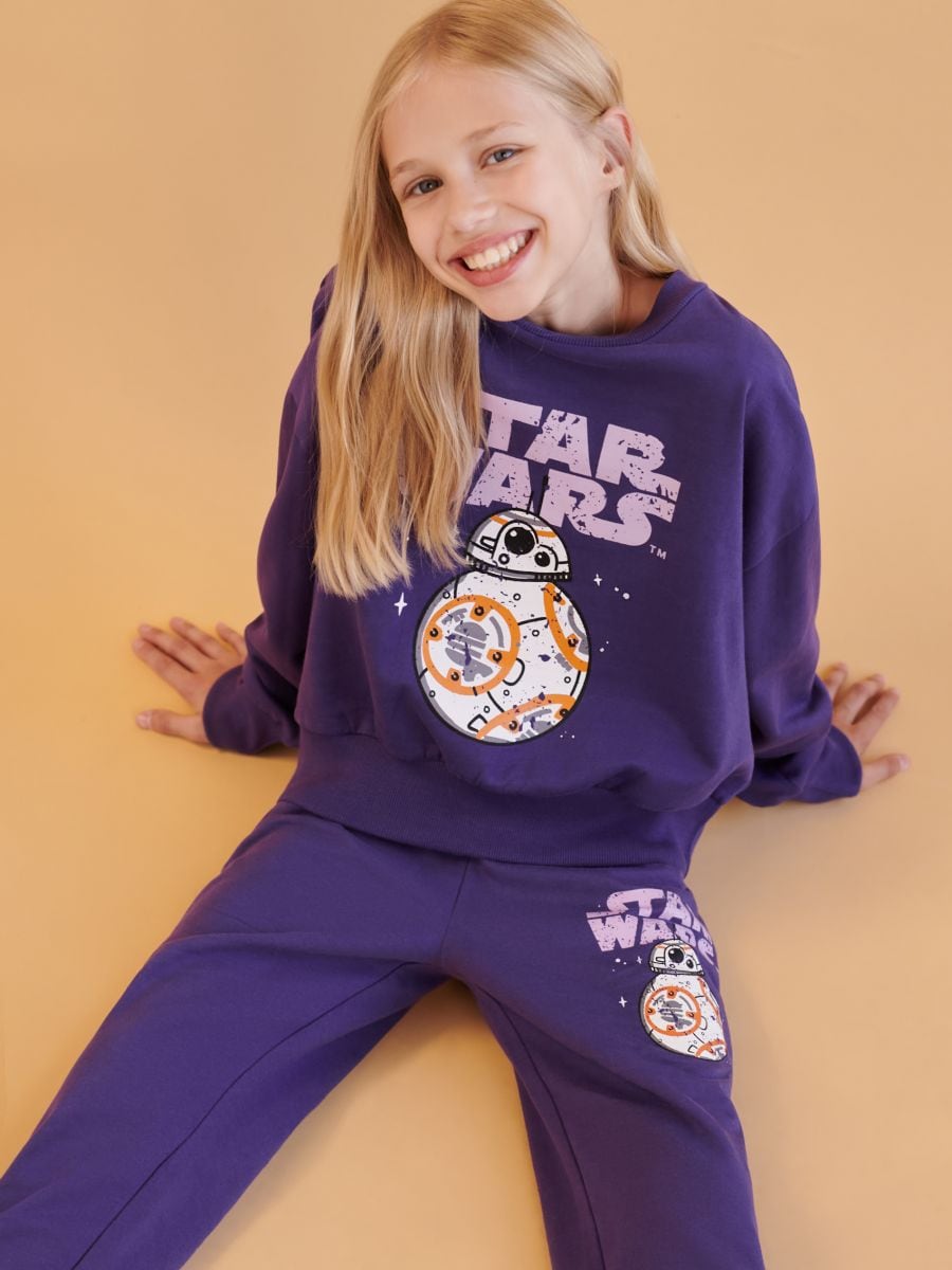 Spodnie dresowe Star Wars Kolor fioletowy  8463Q-45X