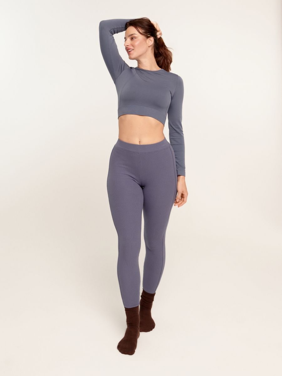 Legginsy Kolor niebieski  9628Z-95X