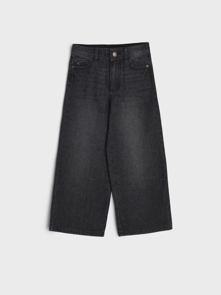 Spodnie jeansowe flare Kolor szary  9322C-90J