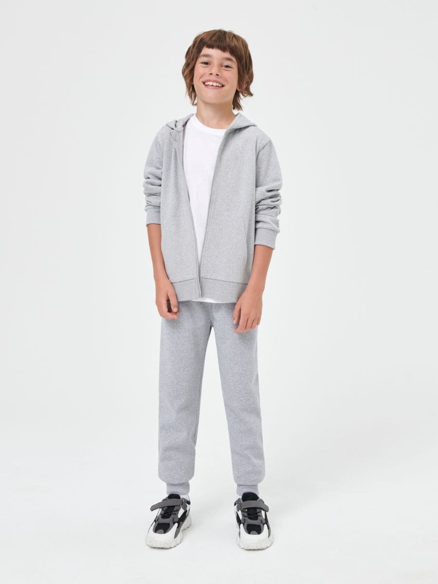 Bluza basic Kolor szary  2149Q-85M