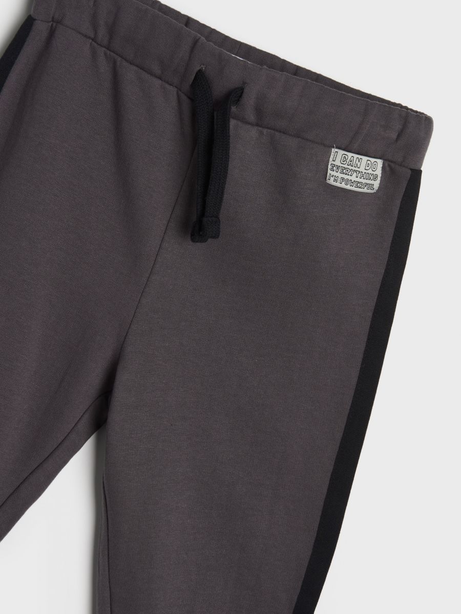Spodnie dresowe jogger Kolor szary  6568X-90X