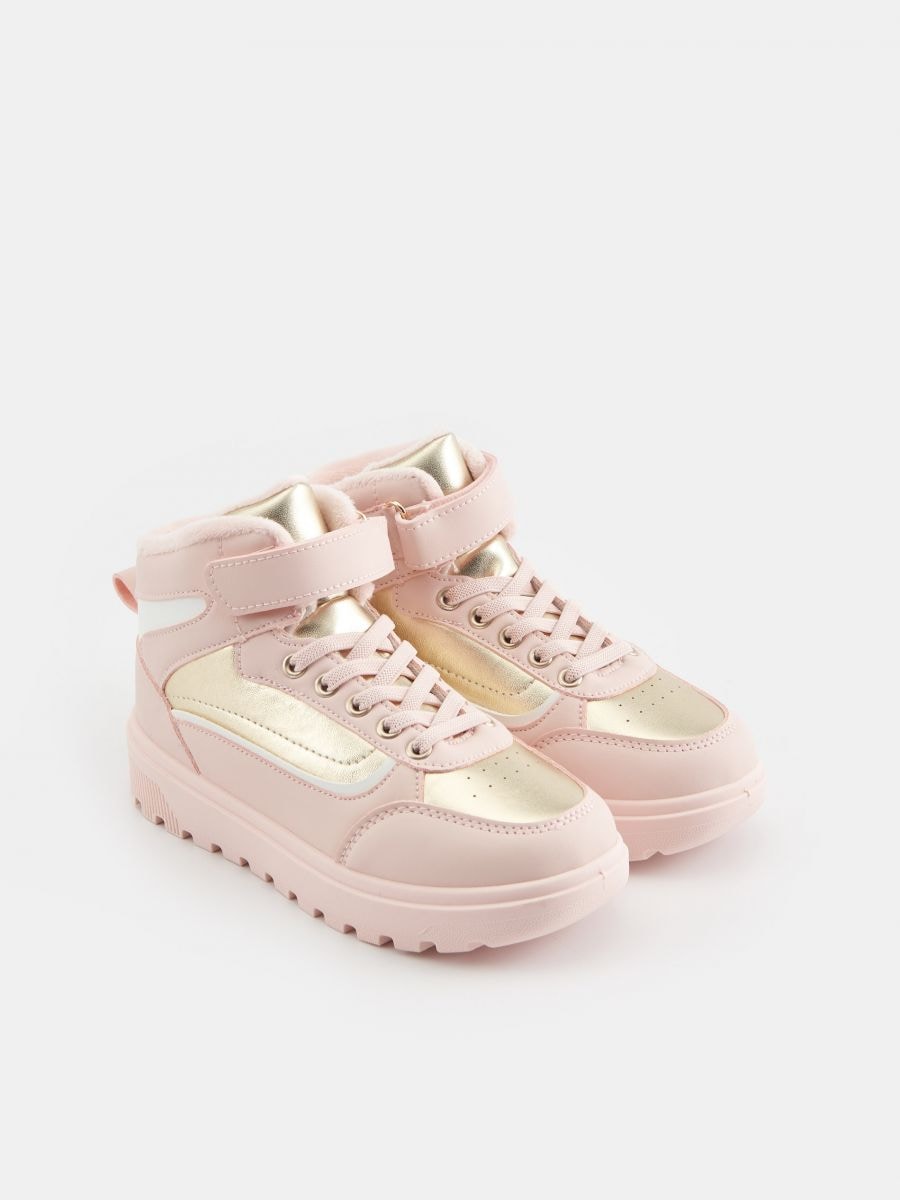 Sneakersy za kostkę Kolor różowy  4585X-03X