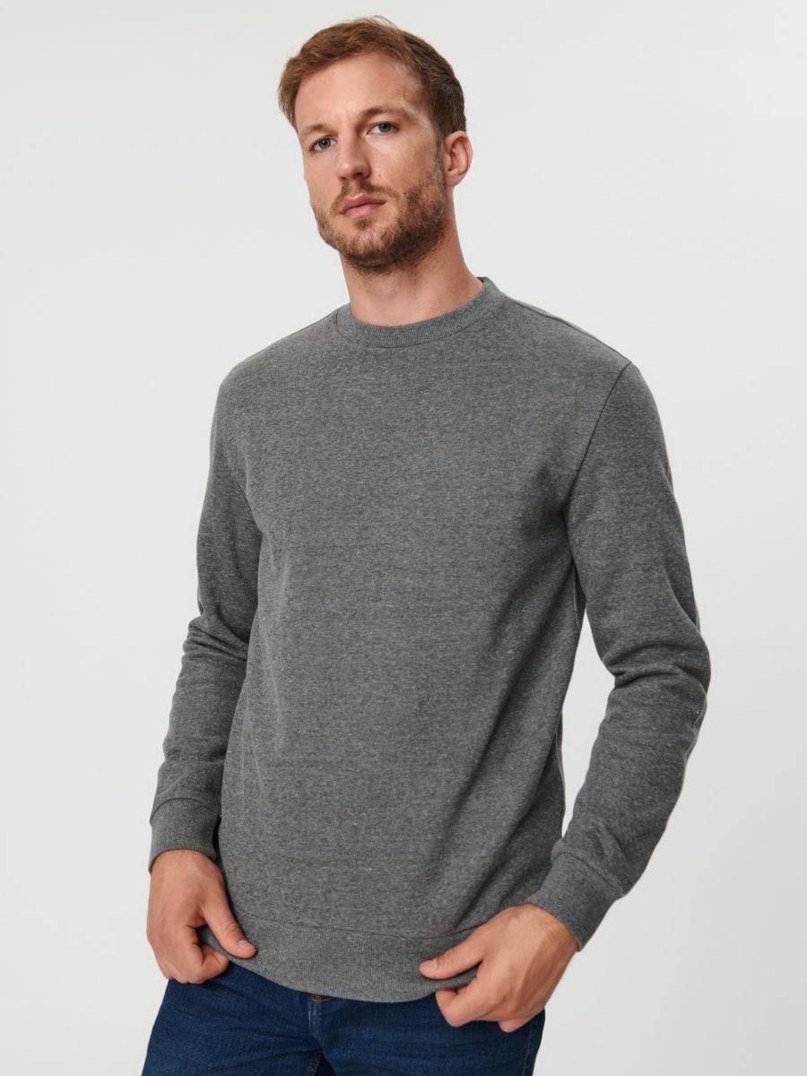 Bluza basic Kolor szary  1745O-9MM