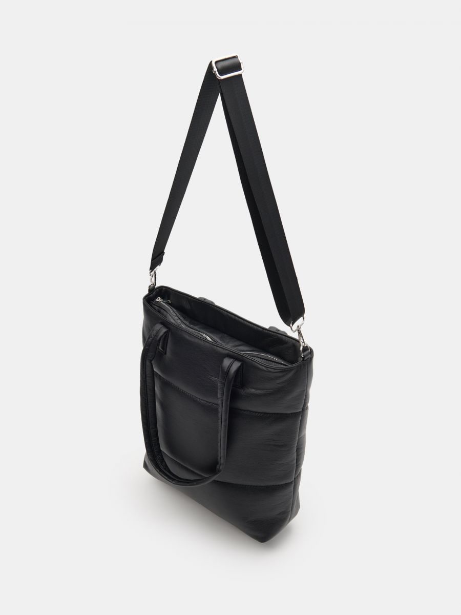 Torba shopper Kolor czarny  0837G-99X