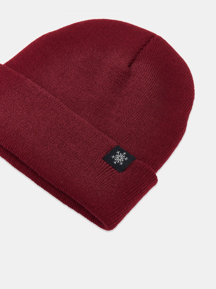 Czapka beanie Kolor czerwony  3245B-83X