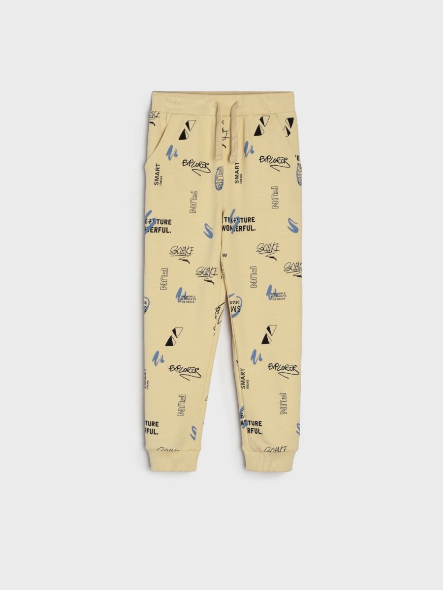 Spodnie dresowe jogger 3 pack Kolor beżowy  2473O-08X