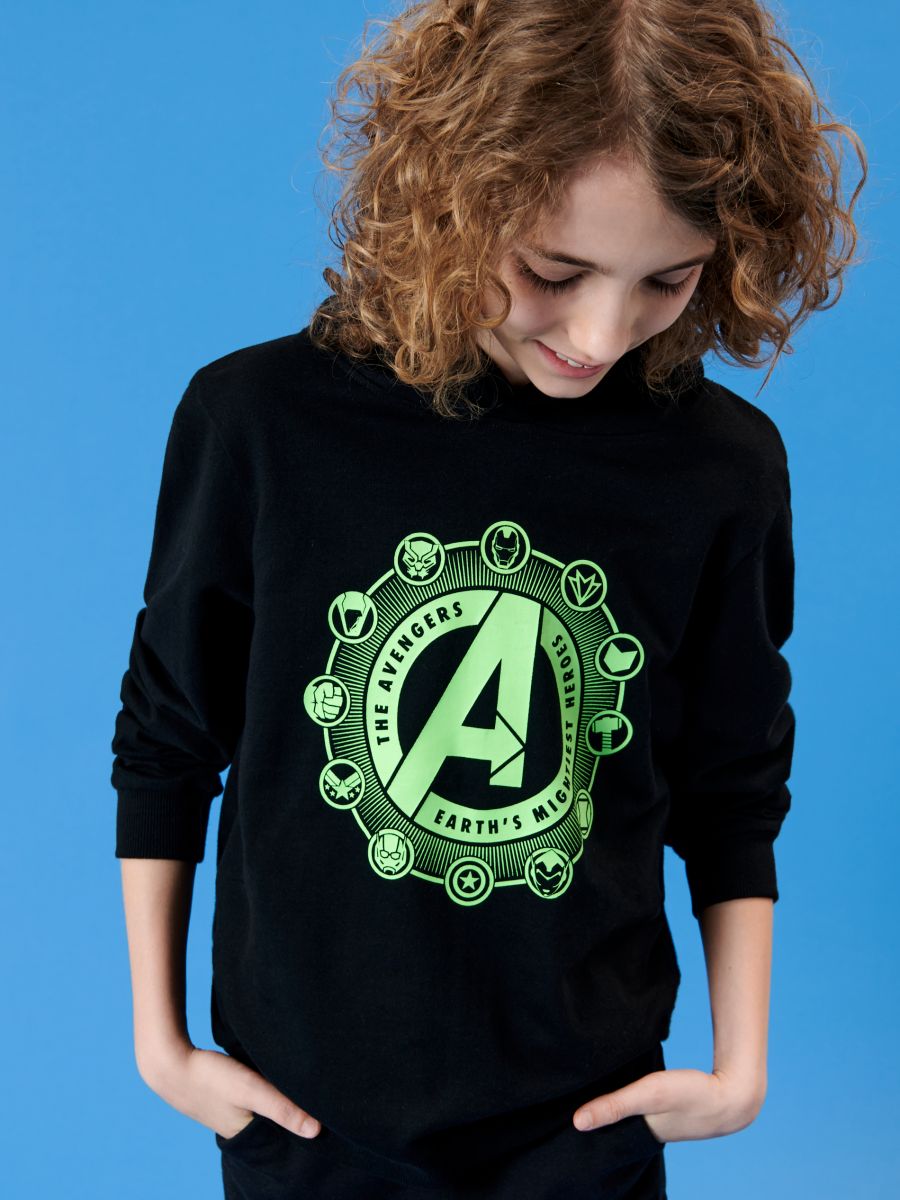 Bluza Avengers Kolor czarny  3648J-99X