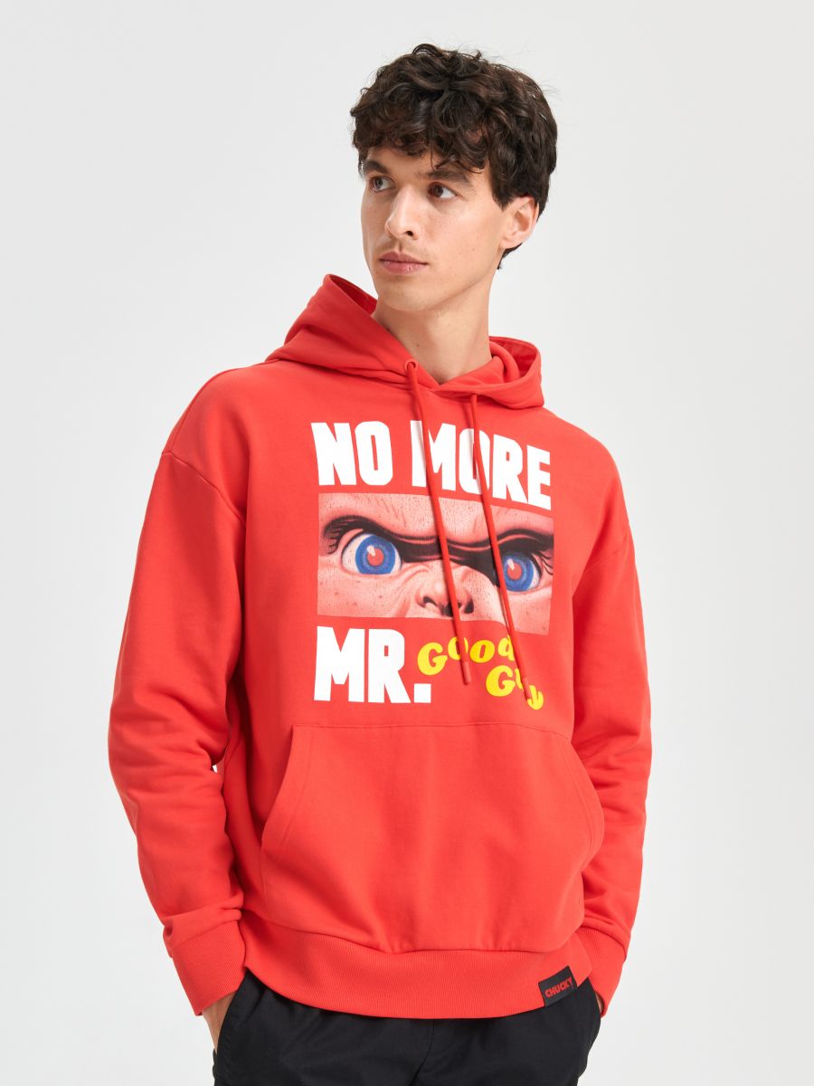 Bluza z kapturem Laleczka Chucky Kolor pomarańczowy  1751O-23X