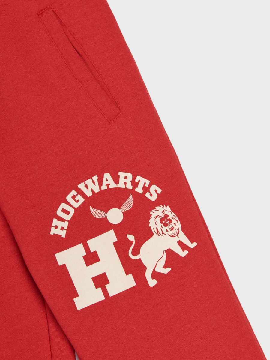 Spodnie dresowe jogger Harry Potter Kolor czerwony  1783X-33X