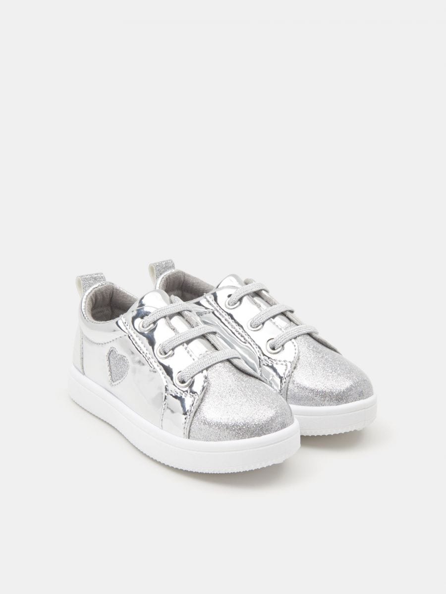 Sneakersy Kolor srebrny  7352R-SLV