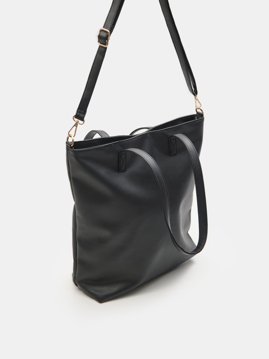 Torba shopper Kolor czarny  3894K-99X