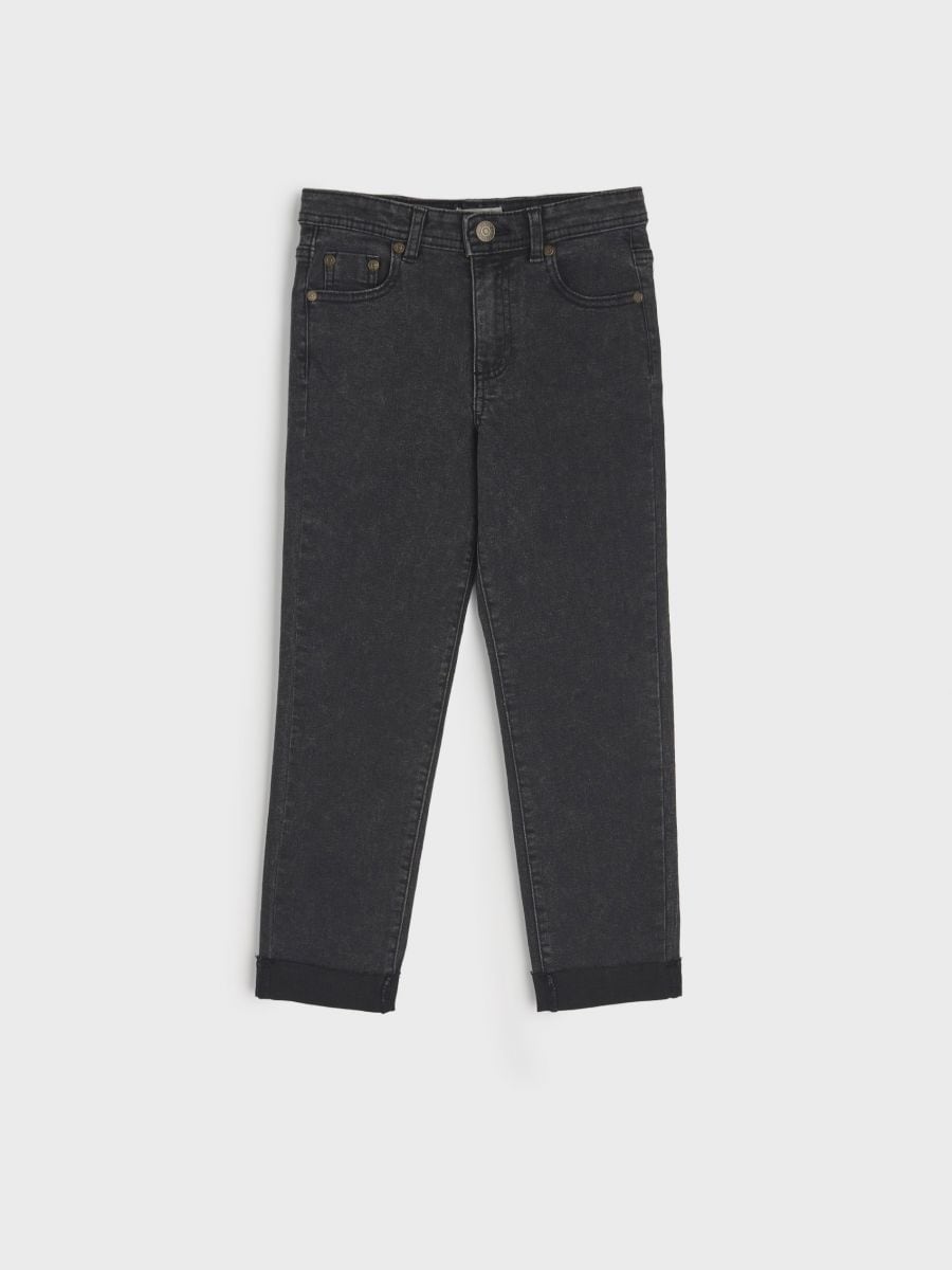 Jeansy regular Kolor czarny  4382T-99J