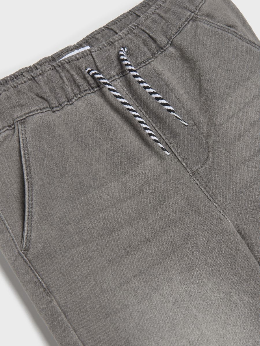 Jeansy jogger Kolor szary  0470U-09J