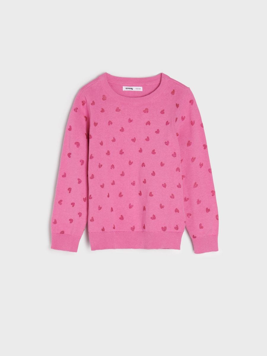 Sweter Kolor fioletowy  0476T-04X