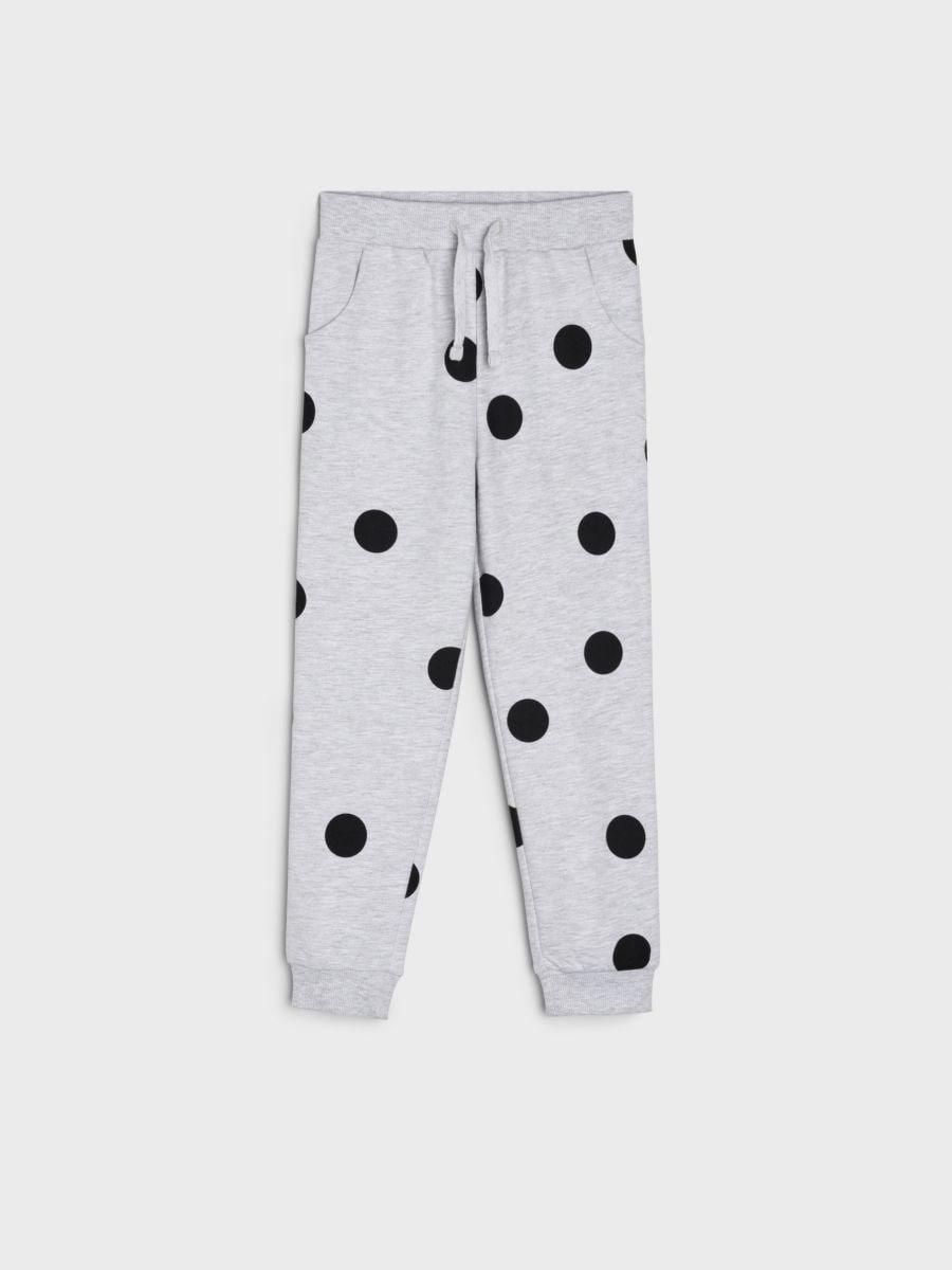 Spodnie dresowe jogger 3 pack Kolor fioletowy  5787R-34X
