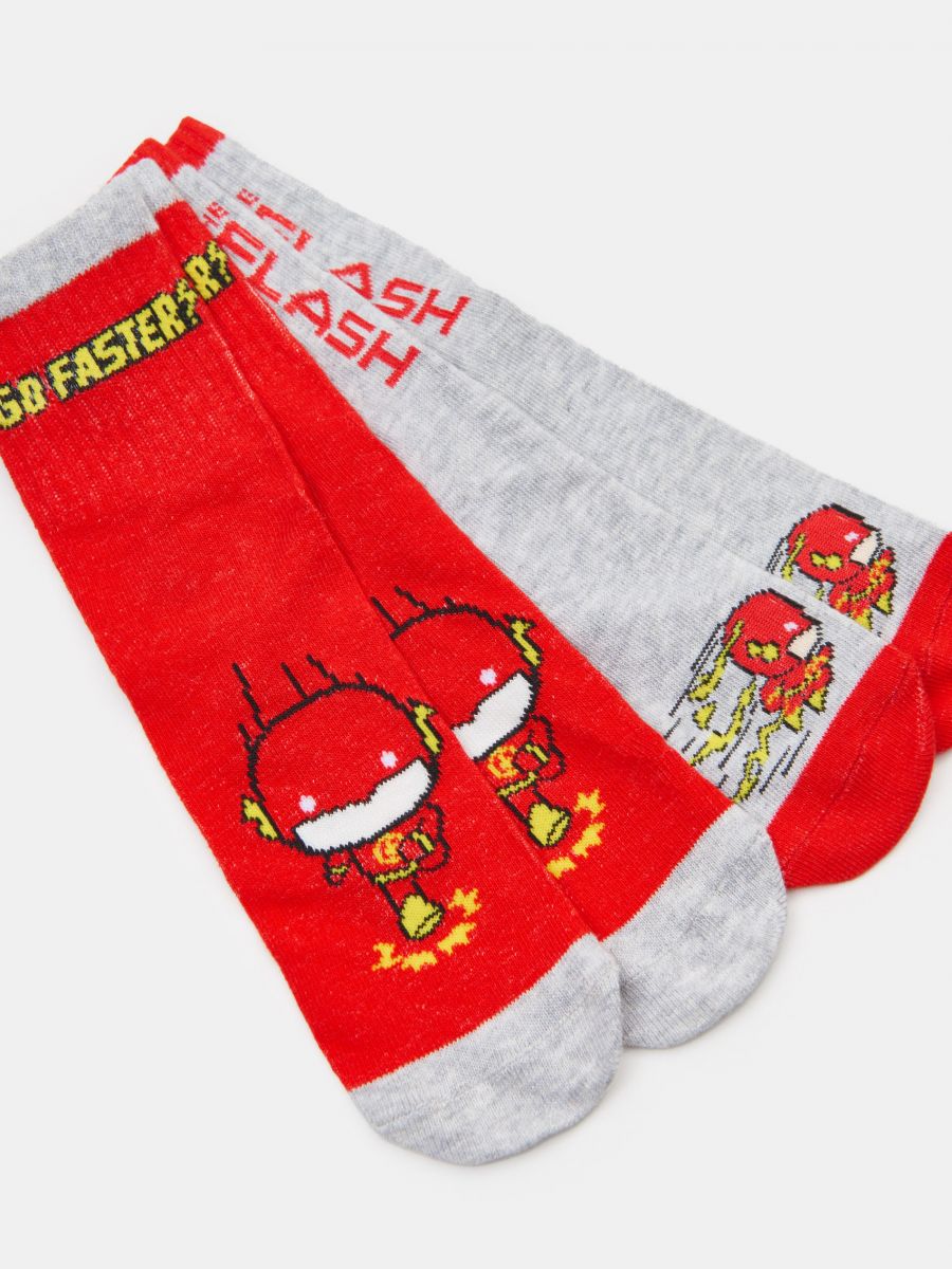 Skarpetki Flash 2 pack Kolor szary  3710F-09M