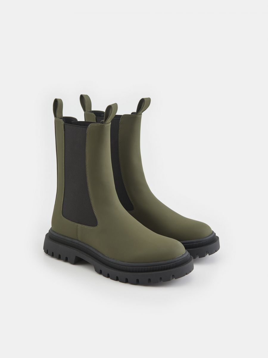 Botki Kolor khaki  2627X-87X