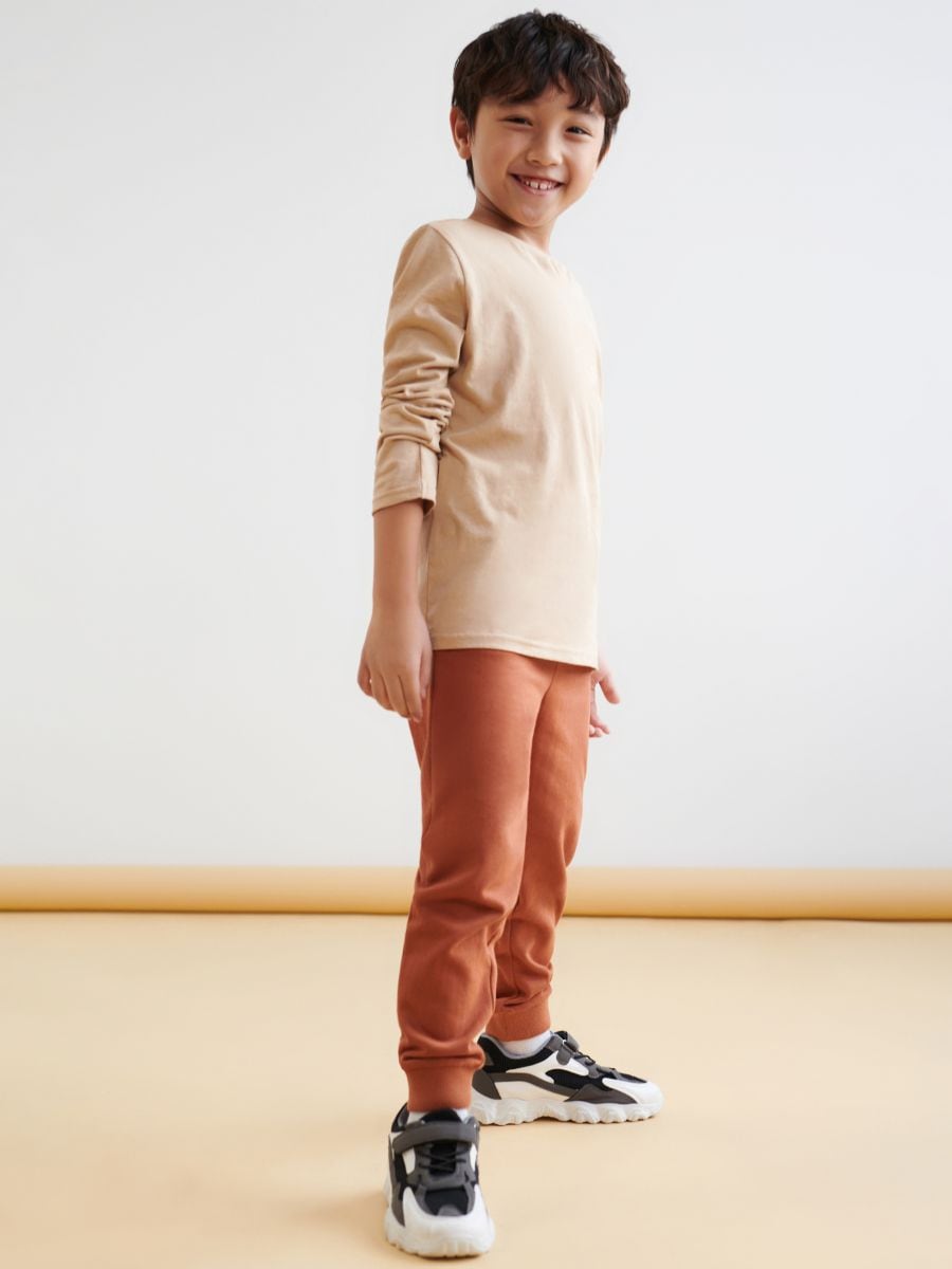 Spodnie dresowe jogger 5 pack Kolor pomarańczowy  6797M-28X