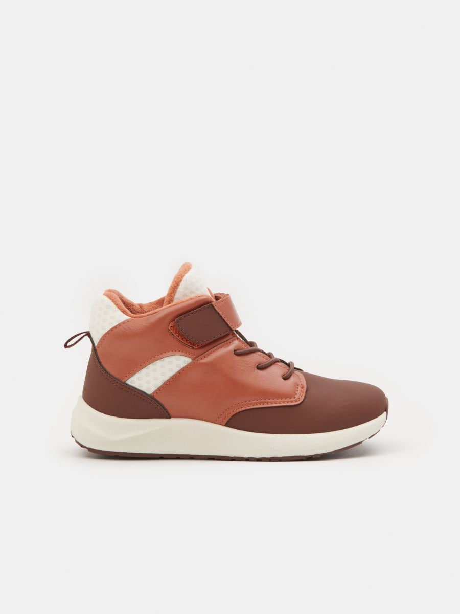 Sneakersy ocieplane Kolor pomarańczowy  9468P-29X
