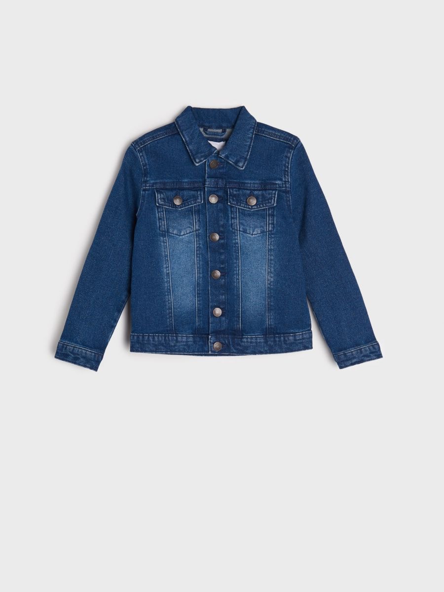 Kurtka jeansowa Kolor granatowy  3814J-59J