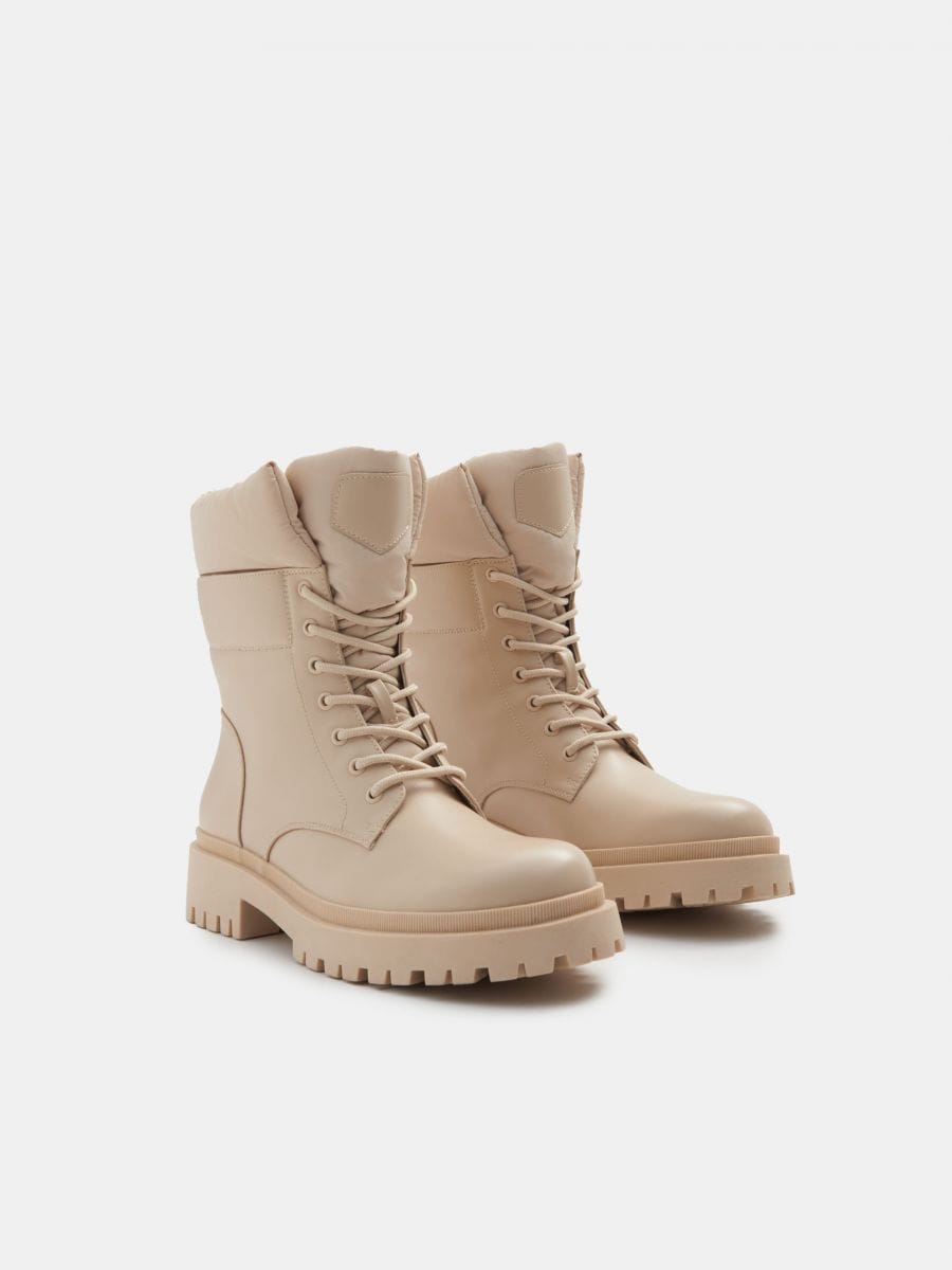 Botki Kolor kremowy  9968W-02X
