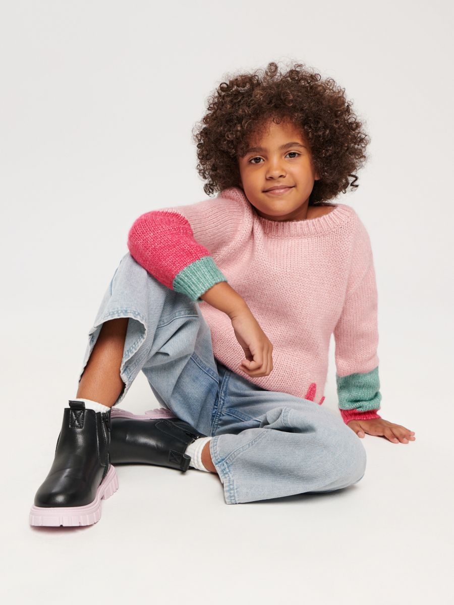 Sweter Kolor różowy  5323X-03X